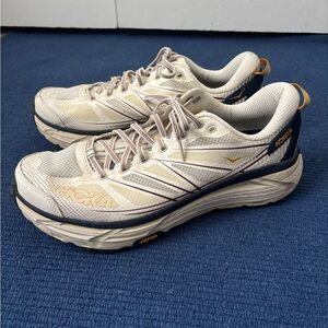 Hoka One One Mafate Speed 2 Alabaster / Oat Milk 13M trail running sneakers
